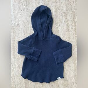 Baby GAP Navy Waffle Blue Kids Hoodie